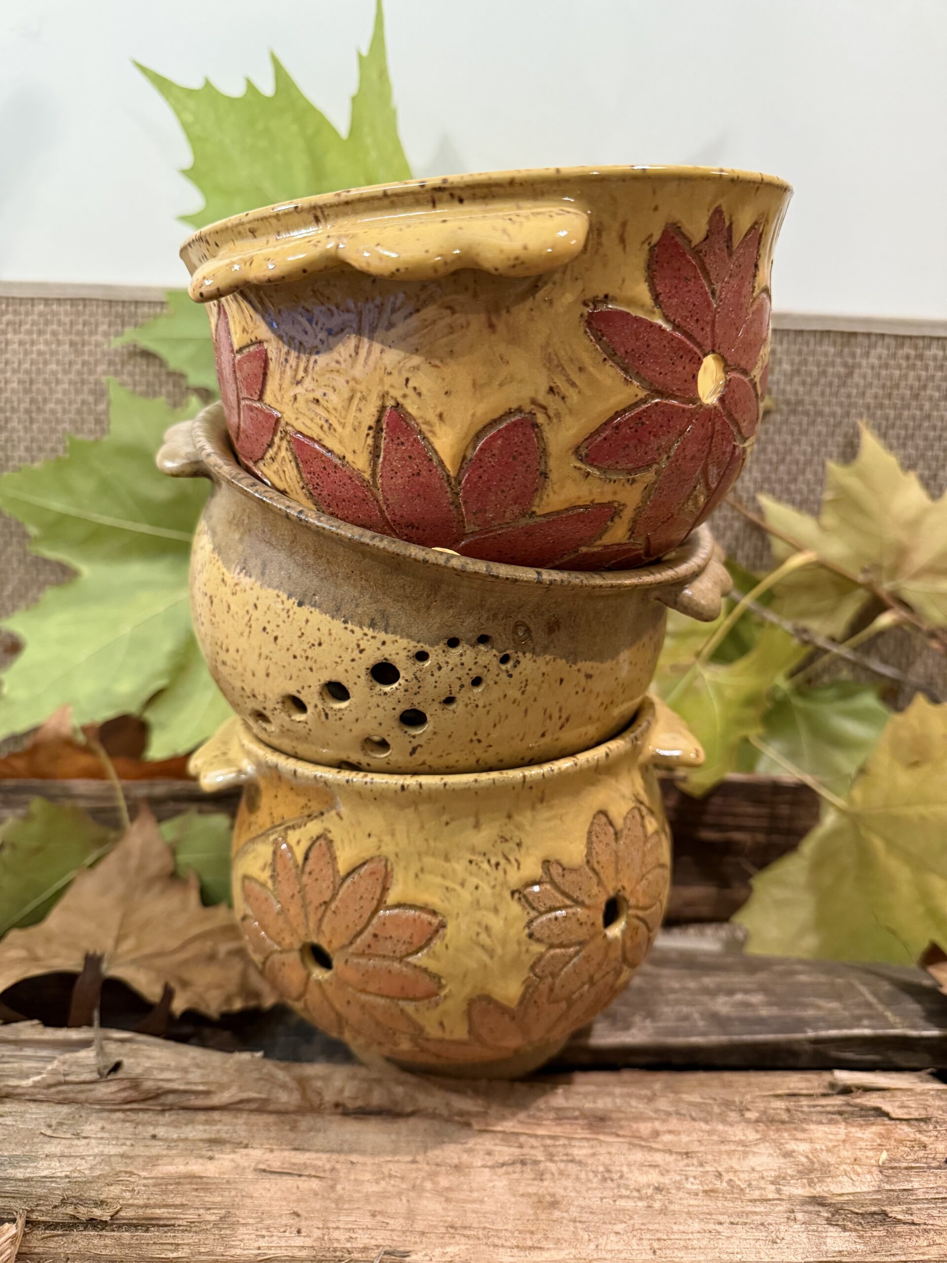 Mercedeskirk.com - Berry Bowls and Colanders