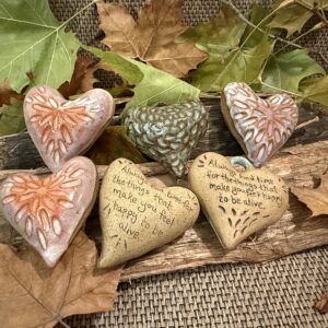 Heart Rattle Ornaments